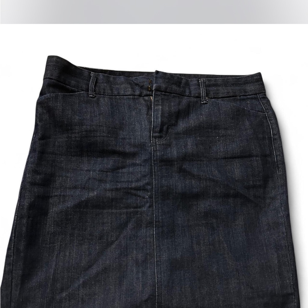 Old Navy Dark Denim Pencil Skirt